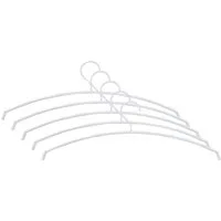 Spinder Design Kleiderbügel Silver, Metall, Breite 49 cm