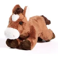 Uni-Toys Kuscheltier Pferd Plushie, liegend - 18 cm (Länge) - Plüschtier, zu 100 % recyceltes Füllmaterial