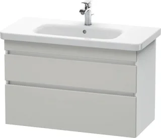 Duravit DuraStyle Waschtischunterbau wandhängend Betongrau & Weiß Matt 930x448x610 mm - DS648200718 DS648200718