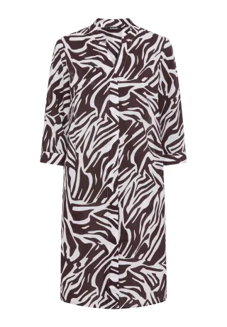 Olsen - Dress Woven Short (till 105cm) dark brown - Gr. - 38