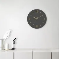 OTTO home Wanduhr Aurum (wahlweise mit Quarz- oder Funkuhrwerk, lautlos ohne Tickgeräusche)
