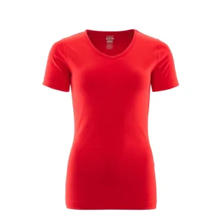MASCOT Nice Damen T-Shirt Verkehrsrot XXL - 51584-967-202-2XL