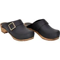 Sanita Wood-Urban Open Clog