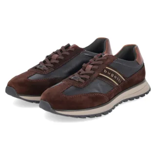 Bugatti Low Sneaker - Gr. 40 - Braun - Leder