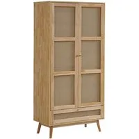 Thanaddo Kleiderschrank Kleiderschrank mit Stange, 2-türiger Kleiderschrank, Schlafzimmer