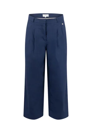FYNCH-HATTON - PANTS PAPERTOUCH galaxy blue - Gr. - 42