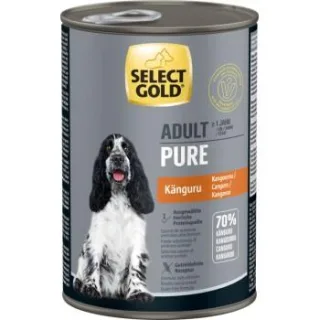 SELECT GOLD Pure Adult Känguru 24x400 g