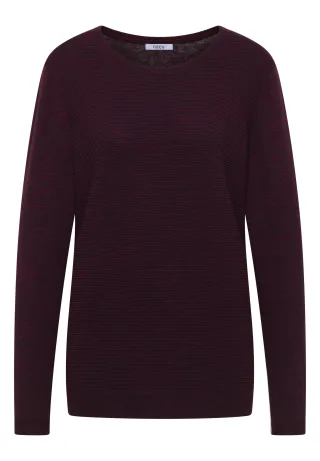 CECIL - Cecil B303295 eggplant red heather melange eggplant red heather melange - Gr. - M