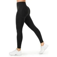 Smilodox Leggings Vonda, Scrunch Sporthose Damen, Shaped Fit, Seamless, Gym & Yoga V-Shape Bund, Seamless, Booty Shape, Push Effect, Squatproof