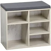 KESPER® Schuhschrank KESPER Schuhschrank mit Sitzkissen, FSC