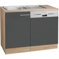 OPTIFIT Spülenschrank Kalmar, mit Tür/Sockel für Geschirrspüler