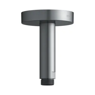 Keuco Brausearm Elegance 51689, für Deckenanschluss, 100mm,Schwarzchrom geb., 51689130100 51689130100