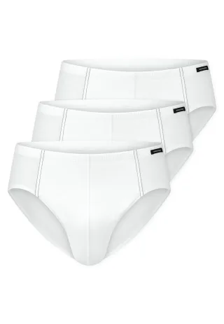 SCHIESSER - 3PACK Supermini weiss - Gr. - 7