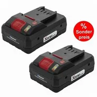 Parkside Parkside Twinpack Akku 20V - 4.0 Ah PAPS 204 Smart (2 Akkus) Akku Starter-Set