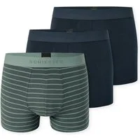 Schiesser Boxer 95/5 Multipacks (3er Pack) ohne Eingriff, softer Logo-Webgummibund