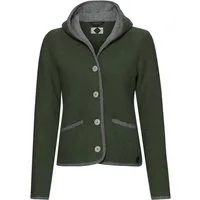 Stapf Trachtenjacke Kapuzen-Strickjacke Malwine