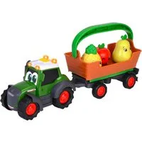 Dickie Toys Spielzeug-Traktor Dickie Toys ABC Freddy Fruit Fendt Traktor + Anhänger ab 12 Monate