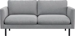 FLEXLUX 3-Sitzer "Bolzano" Sitzaufbau mit Kaltschaum & Stahl-Wellen, loose Sitz -& Rückenkissen