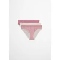 Marc O'Polo Slip Essentials (3er Pack) mit elastischem Logobund, uni und gestreift