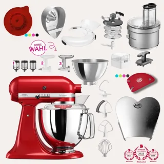 KitchenAid Artisan 4,8 Liter KSM175 Spar-Set mit Food Processor &...