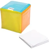 Betzold Lernspielzeug Pocket Cube inkl. Blanko-Karten zum Beschreiben und Bemalen