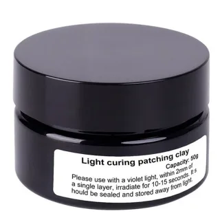 Ultra Violet Curing Putty Quick Curling Ultra Violet Curable Clay Easy Shaping High Hardness Multipurpose for Crafts Nai