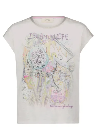 CARTOON - Rundhals-Shirt rosé - Gr. - 40