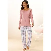 Arizona Pyjama (Set, 2 tlg) mit Karo Muster