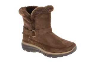 Skechers EASY GOING 168051 CHOC dunkel-braun - Stiefel f?r Damen