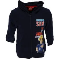 Fireman Sam Kapuzensweatshirt Feuerwehrmann Sam Kinder Kapuzenjacke Dunkelblau 98 - 128