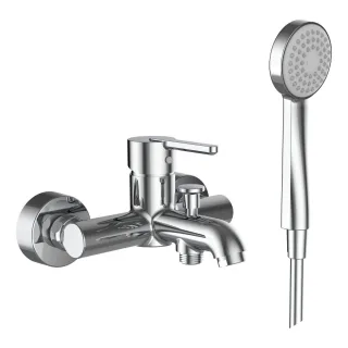 LAUFEN Wannenarmatur Lua Anschlussdistanz 150 mm Ausladung 159 mm Temperaturlimitierung Mengenlimiti H3210810041311