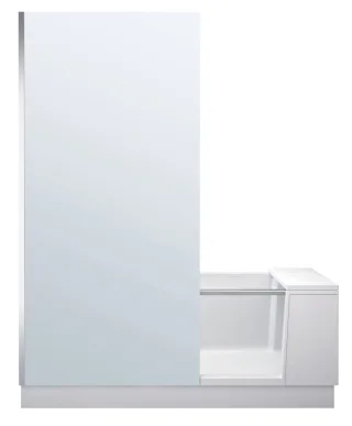 Duravit Shower + Bath Badewanne mit Tür Weiß Matt 1700x750 mm - 700454000000000 700454000000000