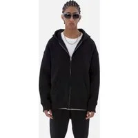 COFI Casuals Sweatjacke Basic Oversized Zip-Hoodie, Premium Herren & Damen Sweat-Jacke