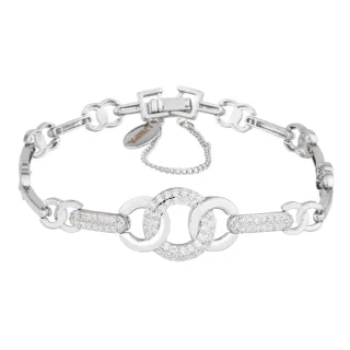 US Polo Assn Jewellery Margaret Rhodium-Armband