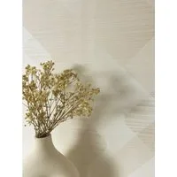 Newroom Vliestapete Donato Beige Tapete Mustertapete Grafik, Muster, Leicht glänzend, strukturiert, Retro