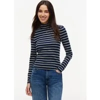 Tommy Jeans Langarmshirt TJW ESSENTIAL MOCK NECK Baumwollmischung