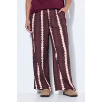 Studio Untold Schlupfhose Palazzohose Wide Legs Batik-Stripes