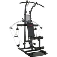Finnlo by Hammer Kraftstation Bio Force, (Seilzug, Butterflystange, Latzug, Beinpresse und mehr), max. Benutzergewicht 135 kg, max. Trainingsgewicht 110 kg