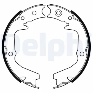 Delphi Bremsbacken hinten Subaru Legacy Outback