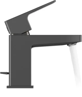 Duravit Manhattan Einhebel-Waschtischmischer Schwarz Matt 48x135x138 mm - MH1010001046 MH1010001046