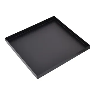 Loft42 Tablett, Schwarz, Metall, 40x3x40 cm, Tischkultur & Servieren, Tabletts