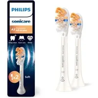 Philips Sonicare Aufsteckbürsten A3 Premium All-in-One, für eine gründliche Gesamtreinigung, für jedes Sonicare Handstück