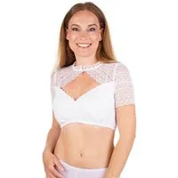MarJo Dirndlbluse Dirndlbluse - ALTDORF - schwarz, weiß