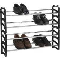 IDIMEX Schuhregal TOWER, Schuhregal schmal Schuhablage Metall Schuhorganizer