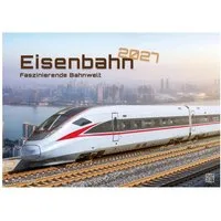 Wandkalender Eisenbahn - faszinierende Bahnwelt - 2027 - Kalender DIN A3