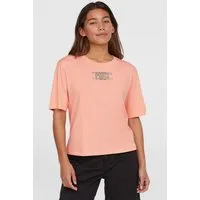 O'Neill T-Shirt SUMMER MUSTHAVES BACK PRINT T-SHIRT mit wasserbasierten Prints auf Brust und Rücken, lockere Passform