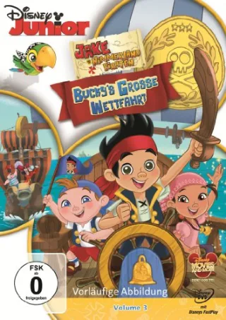 Jake und die Nimmerland Piraten - Buckys große Wettfahrt [DVD] [2013]