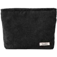 Malantis Kosmetiktasche Malantis Kosmetiktasche aus Cord – Etui & Reise-Organizer (Kulturbeutel aus umweltbewussten Kord Material, 1-tlg., Kosmetiktasche, Stifte Etui, Federmäppchen), Reisekosmetiktasche zum Aufbewahren von Make-up, Parfüm, Brille et