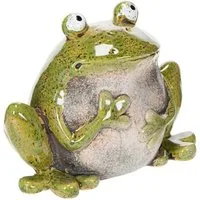Florists Products Dekofigur Dekofigur Frosch aus Keramik im Vintage-Stil
