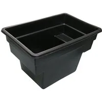 Ubbink Fertigteich QUADRA C1, BxLxH: 78x118x70 cm, 520 l, mit Biotoprand